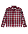 Abercrombie Kids Kids' Plaid Flannel Button-up Shirt In Multi