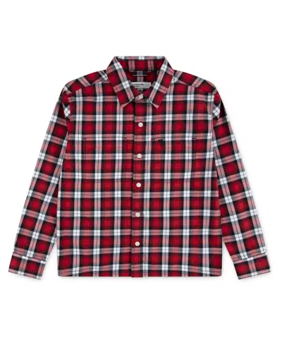 ABERCROMBIE LITTLE AND BIG BOYS LUXE TWILL SHIRT