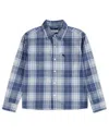 Abercrombie Kids Kids' Plaid Flannel Button-up Shirt In Multi