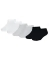 Abercrombie Little Kids 6-pack Neutral Low Socks In White