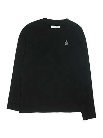 Pre-owned Abercrombie Kids' Long Sleeve T-shirt In Black