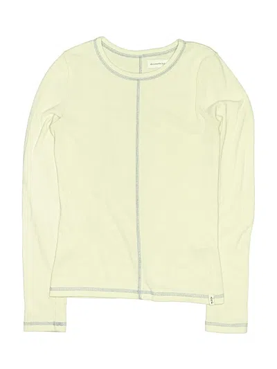 Pre-owned Abercrombie Kids' Long Sleeve T-shirt In Green