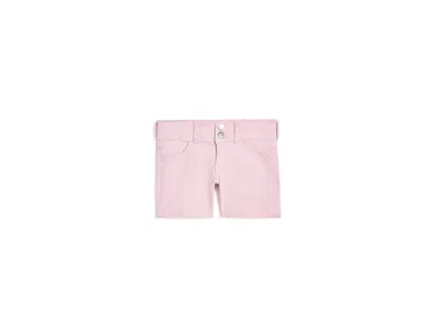 Abercrombie Low-rise Midi Color Twill Shorts (big Kids) Girl's Shorts Chalk Pink: 7-8 Big Kid One Size