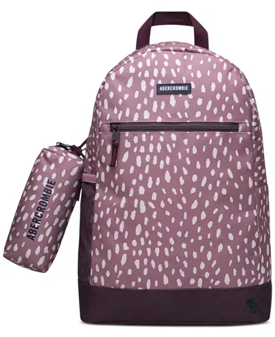 Abercrombie Kids' Pencil Bag Backpack In Pink