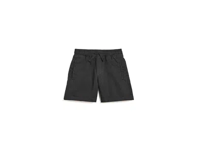 Abercrombie Pull-on Chino Shorts (big Kids) Boy's Shorts Phantom: 13-14 Big Kid One Size In Black