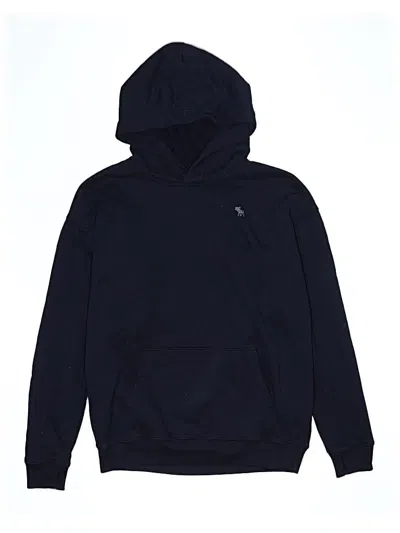 Pre-owned Abercrombie Kids' Pullover Hoodie In Black
