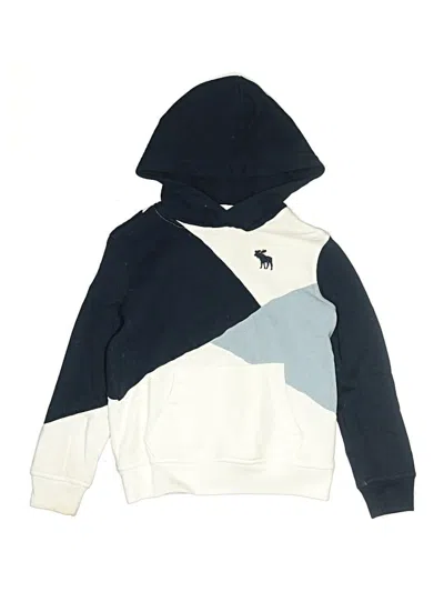 Pre-owned Abercrombie Kids' Pullover Hoodie In Blue