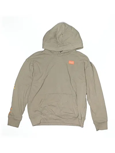 Pre-owned Abercrombie Kids' Pullover Hoodie In Brown
