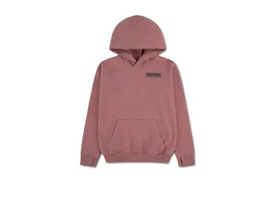 Abercrombie Pullover Hoodie (little Kid/big Kid) Boy's Sweatshirt Dusty Rose : 15-16 (big Kids), Cotton/polyeste In Brown
