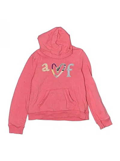 Pre-owned Abercrombie Kids' Pullover Hoodie In Pink
