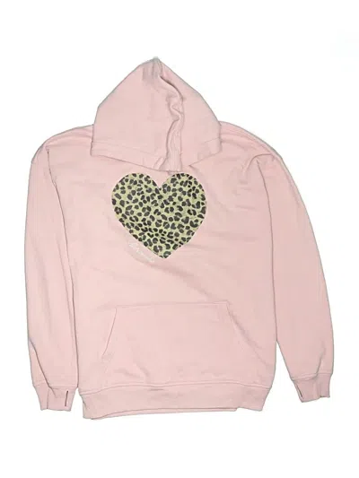 Pre-owned Abercrombie Kids' Pullover Hoodie In Pink