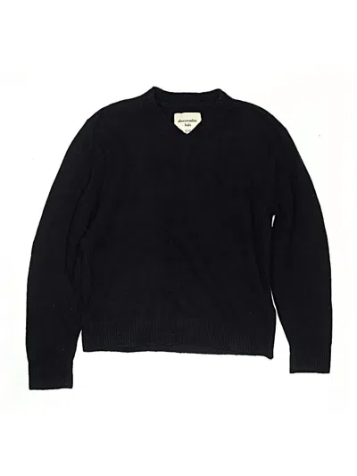 Pre-owned Abercrombie Kids' Pullover Sweater In Black