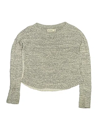 Pre-owned Abercrombie Kids' Pullover Sweater In Gray