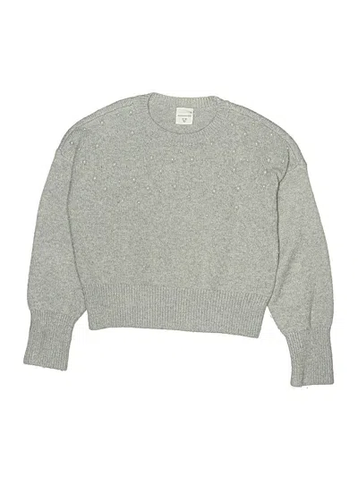 Pre-owned Abercrombie Kids' Pullover Sweater In Gray