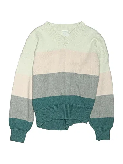 Pre-owned Abercrombie Kids' Pullover Sweater In Green