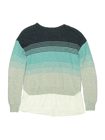 Pre-owned Abercrombie Kids' Pullover Sweater In Green