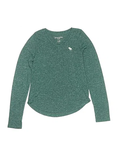 Pre-owned Abercrombie Kids' Pullover Sweater In Green