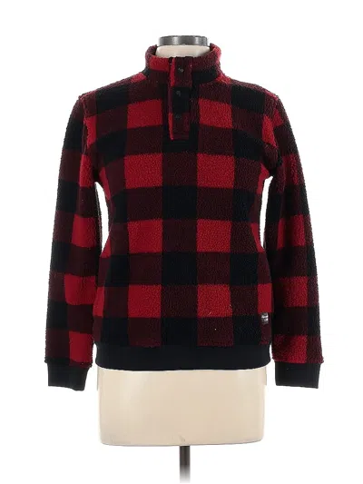Pre-owned Abercrombie Pullover Sweater In Red