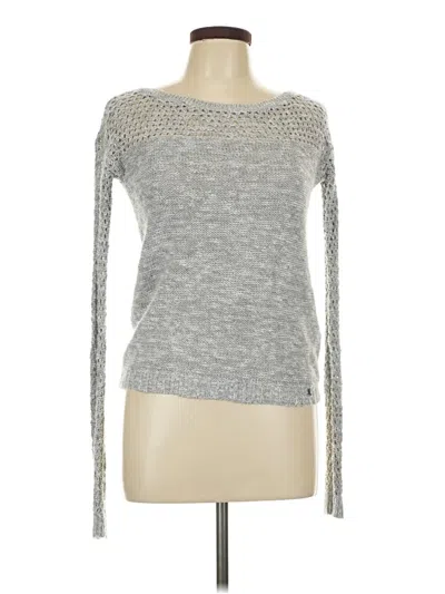 Pre-owned Abercrombie Pullover Sweater In Silver