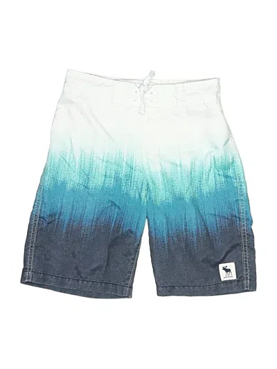 Pre-owned Abercrombie Kids' Rash Guard In Blue