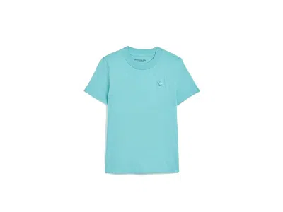 Abercrombie Short Sleeve Essential Tee (little Kid/big Kid) Boy's T Shirt Angel Blue: 11-12 (big Kids)