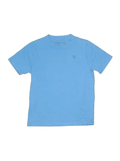Pre-owned Abercrombie Kids' Short Sleeve T-shirt In Blue