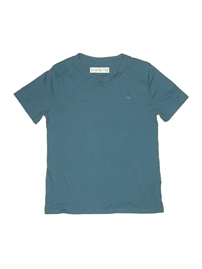 Pre-owned Abercrombie Kids' Short Sleeve T-shirt In Blue