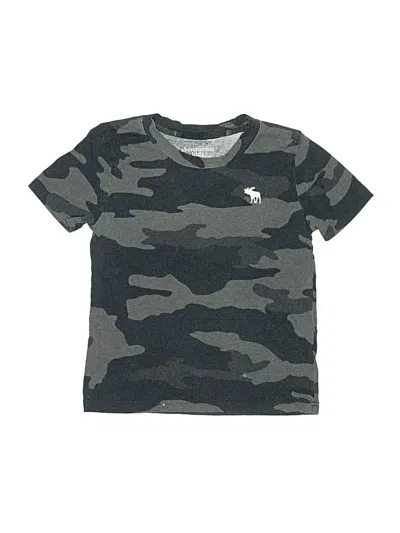 Pre-owned Abercrombie Kids' Short Sleeve T-shirt In Gray