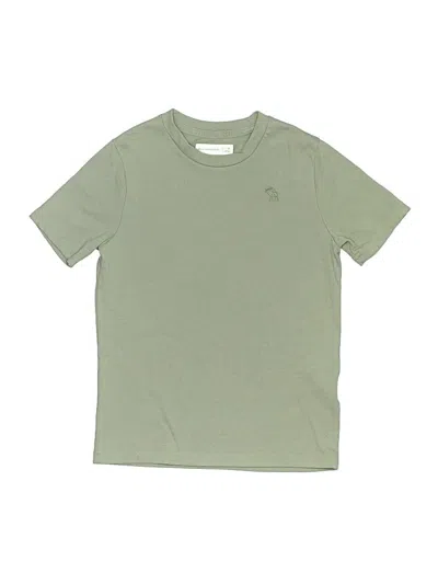 Pre-owned Abercrombie Kids' Short Sleeve T-shirt In Green
