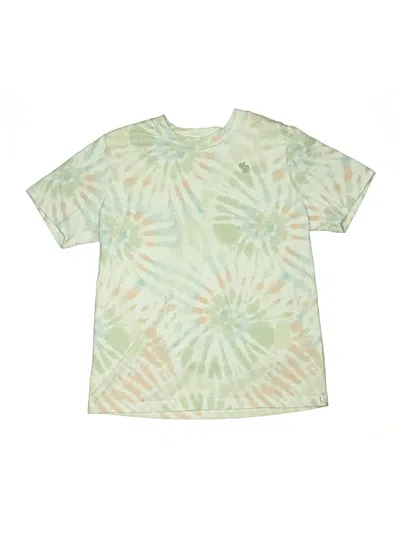 Pre-owned Abercrombie Kids' Short Sleeve T-shirt In Green