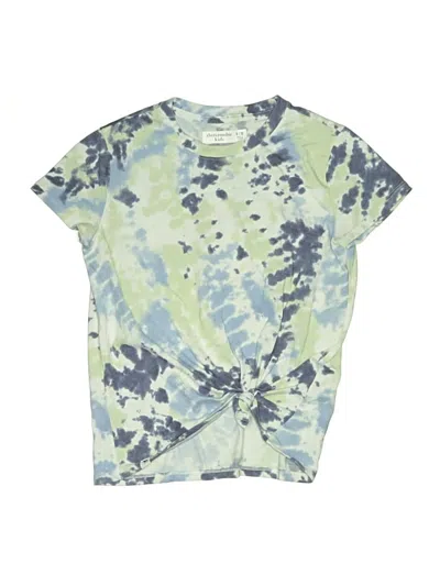 Pre-owned Abercrombie Kids' Short Sleeve T-shirt In Green