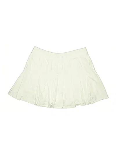 Pre-owned Abercrombie Kids' Skirt In White
