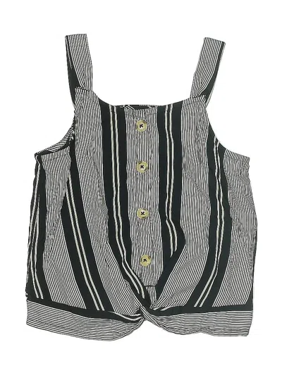 Pre-owned Abercrombie Kids' Sleeveless Blouse In Gray