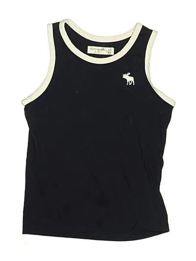 Pre-owned Abercrombie Kids' Sleeveless T-shirt In Black