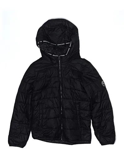 Pre-owned Abercrombie Kids' Snow Jacket In Black
