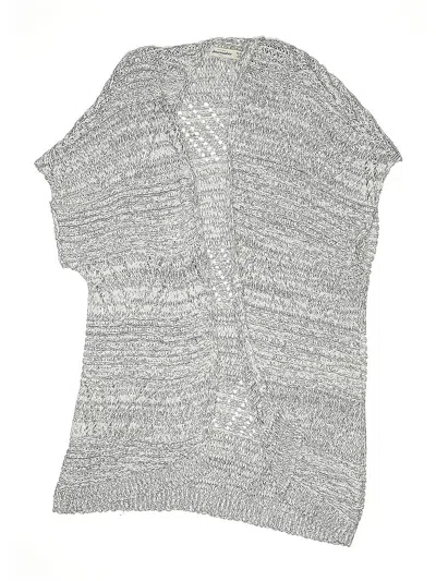 Pre-owned Abercrombie Kids' Sweater Vest In Silver