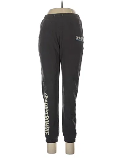 Pre-owned Abercrombie Sweatpants In Black