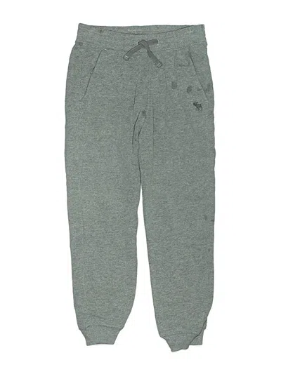 Pre-owned Abercrombie Kids' Sweatpants In Gray