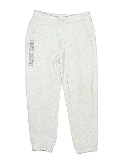 Pre-owned Abercrombie Kids' Sweatpants In Gray