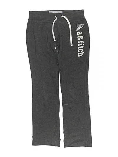 Pre-owned Abercrombie Kids' Sweatpants In Gray
