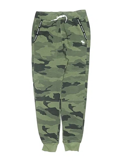 Pre-owned Abercrombie Kids' Sweatpants In Green