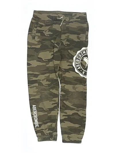 Pre-owned Abercrombie Kids' Sweatpants In Green