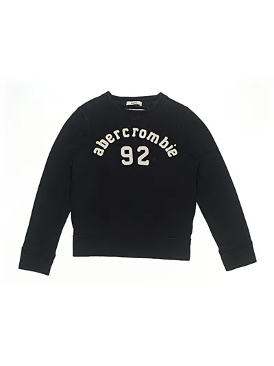Pre-owned Abercrombie Kids' Sweatshirt In Black