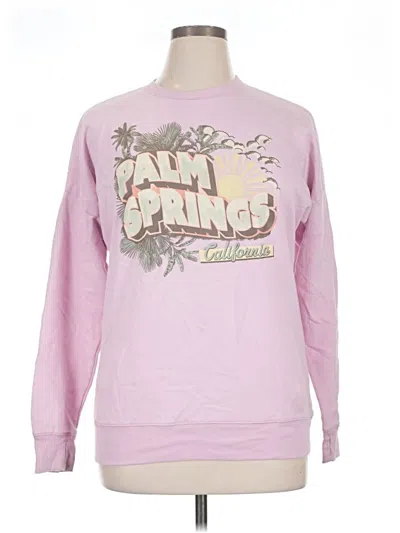 Pre-owned Abercrombie Sweatshirt In Pink