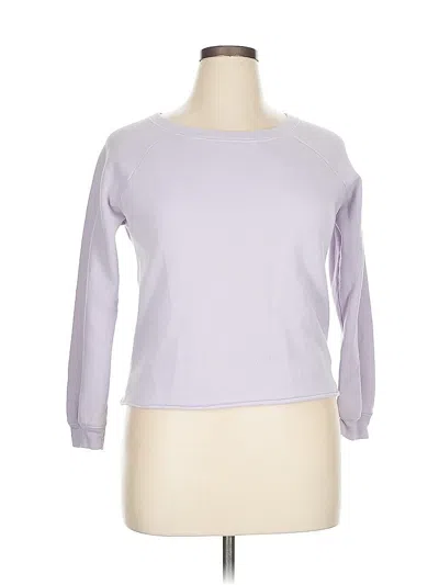 Pre-owned Abercrombie Sweatshirt In Purple