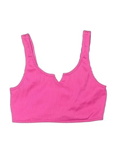 Pre-owned Abercrombie Kids' Tank Top Pink Halter Neckline Tops