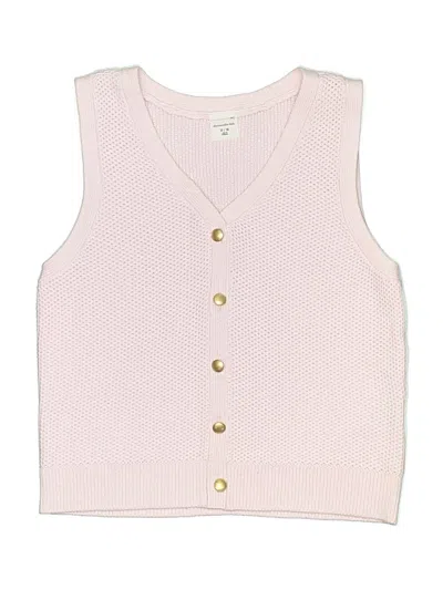 Pre-owned Abercrombie Kids' Vest In Pink