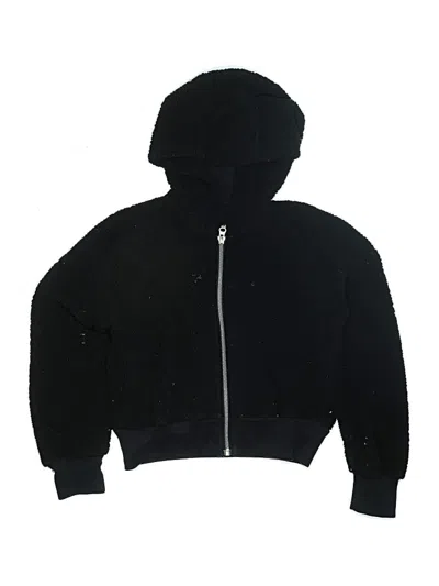 Pre-owned Abercrombie Kids' Zip Up Hoodie In Black
