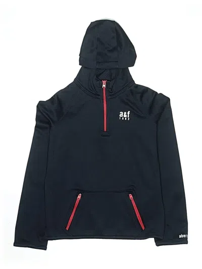 Pre-owned Abercrombie Kids' Zip Up Hoodie In Blue