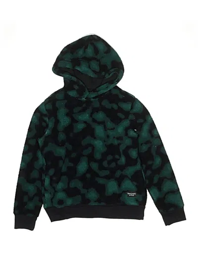 Pre-owned Abercrombie Kids' Zip Up Hoodie In Green